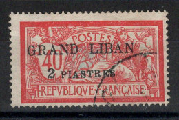 Grand Liban - YV 10 Oblitéré - Used Stamps