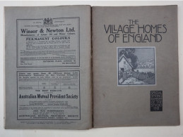 THE VILLAGE HOMES OF ENGLAND THE STUDIO 1912 - 163 PAGES ) BON ETAT - 29 X 21 CM    VOIR SCANS - Architecture/ Design