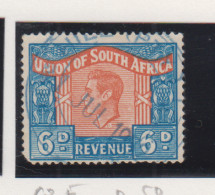 Zuid-Afrika Fiskale Zegel(revenue) Cat. J Barefoot: Revenue JAAR 1951 Nr 68 Engelse Tekst - Autres & Non Classés