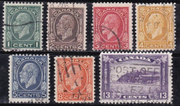 Canada U  161/167 (o) Usado. 1932 - Used Stamps