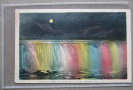 CANADA ONTARIO NIAGARA FALLS NIGHT ILLUMINATION KARTE CARD POSTKARTE ANSICHTSKARTE CARTOLINA POSTCARD CARTE POSTALE - Huntsville