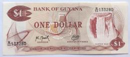 GUYANA - 1 DOLLAR  - 1992 - UNC - P 21 - BANKNOTES - PAPER MONEY - CARTAMONETA - - Guyana