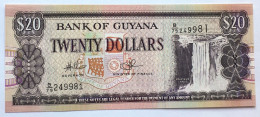 GUYANA - 20 DOLLARS  - 2006 - UNC - P 30e - BANKNOTES - PAPER MONEY - CARTAMONETA - - Guyana