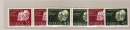 Suede - (1968) - Laureats Du Prix Nobel -   Neufs** - MNH - Neufs