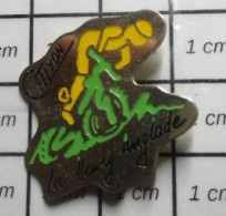 615e Pin's Pins / Beau Et Rare / SPORTS / CYCLISME CT LYON LA HENRY ANGLADE - Cyclisme