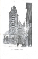 CPA PONTOISE EGLISE SAINT MACLOU - PRECURSEUR - Pontoise