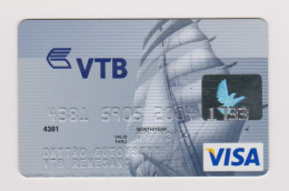 VTB Ukraine The Sailor VISA Expired - Credit Cards (Exp. Date Min. 10 Years)