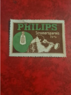 Timbre Erinnophilie  VIGNETTTE PHILIPS  STROMERSPARNIS - Erinnofilia