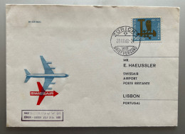 Suisse FDC Poste Aérienne 28/07/1960 - Usati