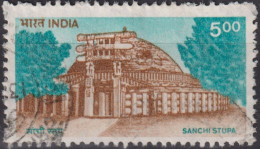 1994 Indien ° Mi:IN 1423, Sn:IN 1482, Yt:IN 1224, Sanchi Stupa - Gebruikt