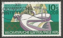 ALEMANIA - DEUTSCHLAND - GERMANY - DDR - GDR - OLYMPISCHE WINTERSPIELE 1976 - 10 PFENNIG - Inverno1976: Innsbruck