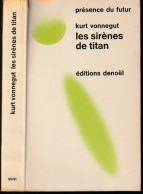 PRESENCE-DU-FUTUR N° 60/61 " LES SIRENES DE TITAN  " VONNEGUT  DE 1971 - Présence Du Futur