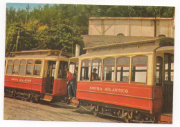 PORTUGAL VOITURE ÉLECTRIQUE TYPIQUE ENTRE SINTRA ET P.MAÇÃS  TRAM TYPIQUE - Strassenbahnen