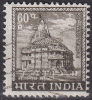 1967 Indien ° Mi:IN 437X, Sn:IN 417, Yt:IN 229, Somnath Temple (13th Century) - Usados