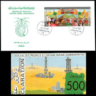 LIBYA 1987 Petroleum Oil OPEC Related Gaddafi Peoples Authority (FDC) - Erdöl