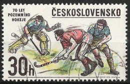 Czechoslovakia 1978 - Mi 2434 - YT 2266 ( Hockey ) - Jockey (sobre Hierba)