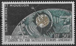 SAINT PIERRE ET MIQUELON - TELECOMMUNICATIONS SPATIALES - PA 29 - NEUF** MNH - Unused Stamps