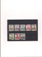 Congo Belge COB 214/24 Sélection - Used Stamps