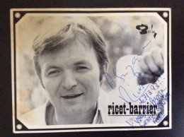 RICET-BARRIER - Barclay - Carte Tachée - Cantantes Y Musicos