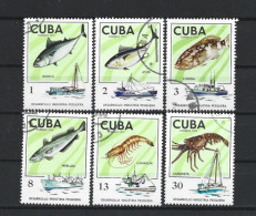 Cuba 1975 Fish Y.T. 1827/1832 (0) - Used Stamps