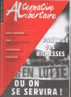 Revue ALTERNATIVE LIBERTAIRE N°119  Juin 2003     Partage Des Richesses.. ( CAT4076 / 119) - Encyclopédies