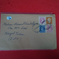 LETTRE PARIS POUR NOYAL SUR VILAINE COMPOSITION DE TIMBRE - Storia Postale