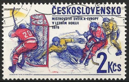 Czechoslovakia 1978 - Mi 2438 - YT 2270 ( Ice-Hockey ) - Hockey (Ijs)