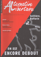 Revue ALTERNATIVE LIBERTAIRE N°122 Octobre 2003  Seillière Raffarin On Est Encore Debout.. ( CAT4076 /122) - Encyclopédies