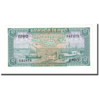 Billet, Cambodge, 1 Riel, UNDATED (1956-75), KM:4c, NEUF - Cambodia