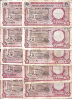 NIGERIA 1 POUND ND1967 VF P 8 ( 10 Billets ) - Nigeria