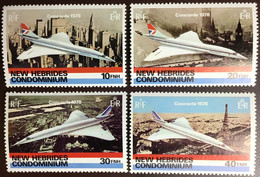 New Hebrides 1978 Concorde MNH - Ungebraucht