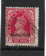 INDIA - CHAMBA 1938 1a SG 85 FINE USED Cat £8 - Chamba
