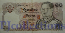 THAILAND 10 BAHT 1980 PICK 87 XF - Tailandia