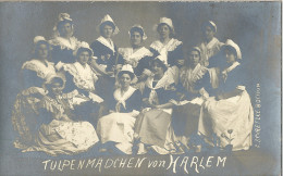 Haarlem, Tulpenmadchen Von Harlem   (originele Fotokaart) - Haarlem