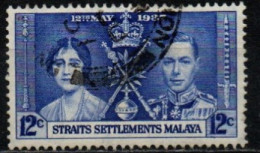 STRAITS SETTLEMENTS 1937 O - Straits Settlements