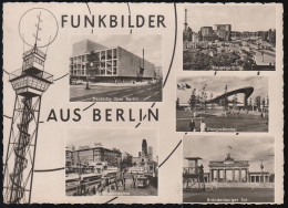D-12... Berlin - Funkbilder Aus Berlin - Brandenburger Tor - Ku-Damm - Deutsche Oper - Messegelände - Kongreßhalle - Lankwitz