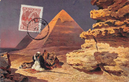 24-1627 : CARTE ILLUSTREE DES PYRAMIDES - Pyramiden