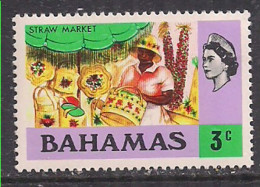 Bahamas 1971 QE2 3c  Market SG 361 MNH ( H1009 ) - 1963-1973 Autonomie Interne