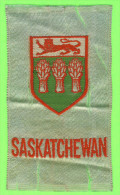 CARTES CIGARETTES - CIGARETTE SILK CARD, PROVINCE OF SASKATCHEWAN FLAG TOBACCO EPHEMERA - - Andere & Zonder Classificatie