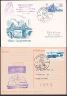 Antarktisstation Der DDR Georg Forster, 1. Und 3. Expetition Zur G. Forster-Station 1988 Und 1990 - Maschinenstempel (EMA)