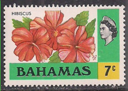 Bahamas 1971 QE2 7c  Flowers SG 365 MNH ( H3 ) - 1963-1973 Interne Autonomie