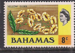 Bahamas 1971 QE2 8cents Flowers SG 366 MNH ( H540 ) - 1963-1973 Autonomia Interna