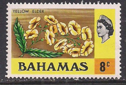 Bahamas 1971 QE2 8c  Flowers SG 366 MNH ( J1040 ) - 1963-1973 Autonomia Interna
