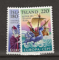 1981 MNH Iceland Mi 565-66, Postfris** - Ongebruikt