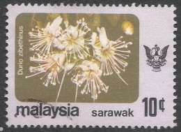 Sarawak(Malaysia). 1979 Flowers. 10c Used. SG 236 - Malaysia (1964-...)