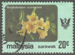 Sarawak(Malaysia). 1979 Flowers. 20c Used. SG 238 - Malaysia (1964-...)