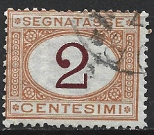 ITALIE TAXE 4 Oblitéré Côte 15 € - Postage Due