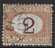 ITALIE TAXE 4 Oblitéré Côte 15 € - Postage Due