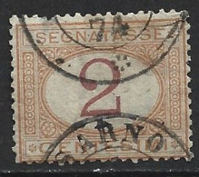 ITALIE TAXE 4 Oblitéré Côte 15 € - Postage Due