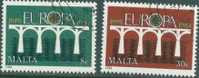 Cept 1984 Malta Malte Yvertn° 685-86 (°) Oblitéré Used Cote 3,50 € - 1984